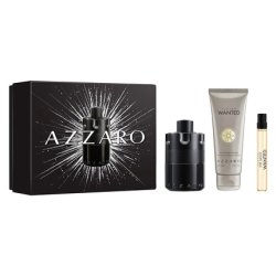 Azzaro Set The Most Wanted Eau De Parfum Spray 100ml, Eau De Parfum Spray 10ml, Shower Gel 75ml