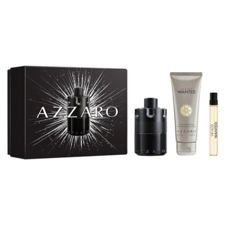 Azzaro Set The Most Wanted Eau De Parfum Spray 100ml, Eau De Parfum Spray 10ml, Shower Gel 75ml