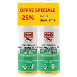 Cinq Sur Cinq Citriodora Anti-Mosquito Spray 100ml - Pack of 2