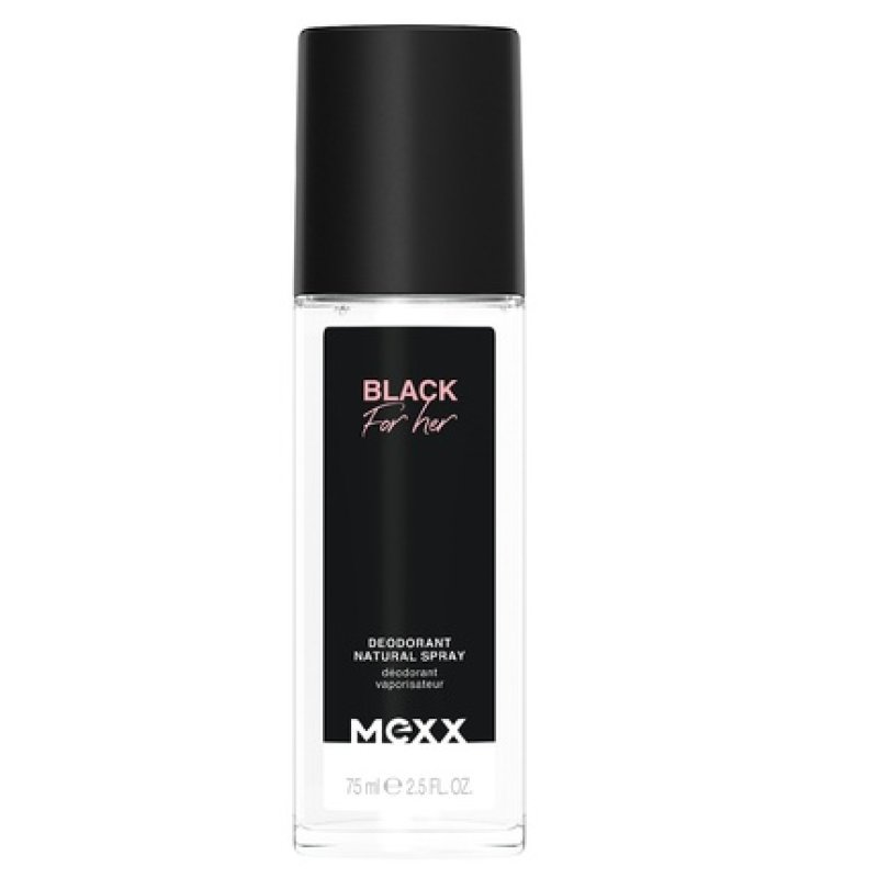 Mexx Black Woman Deodorant Spray 75ml