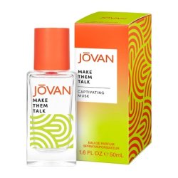 Jovan Make Them Talk Eau De Parfum Vegan Formula Long-Lasting Musk Perfume
