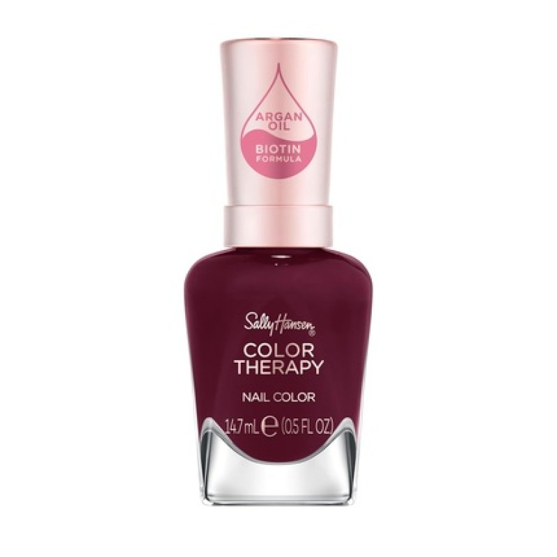 Sally Hansen Color Therapy Nail Polish 372 Rise and Wine - Strengthening