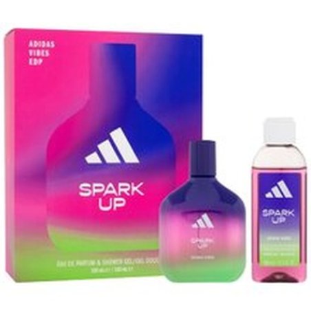 Adidas Vibes Spark Up Gift Set Eau De Parfum 100 Ml And Shower Gel 100 Ml