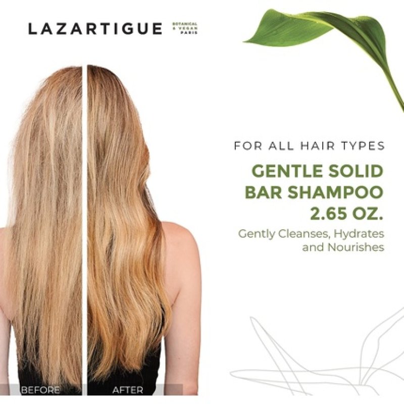 Lazartigue Nourishing Shampoo Bar 75g