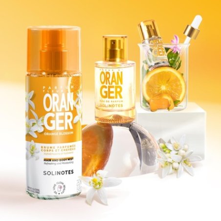 Solinotes Orange Blossom Fragrance Spray - Refreshing and Moisturizing