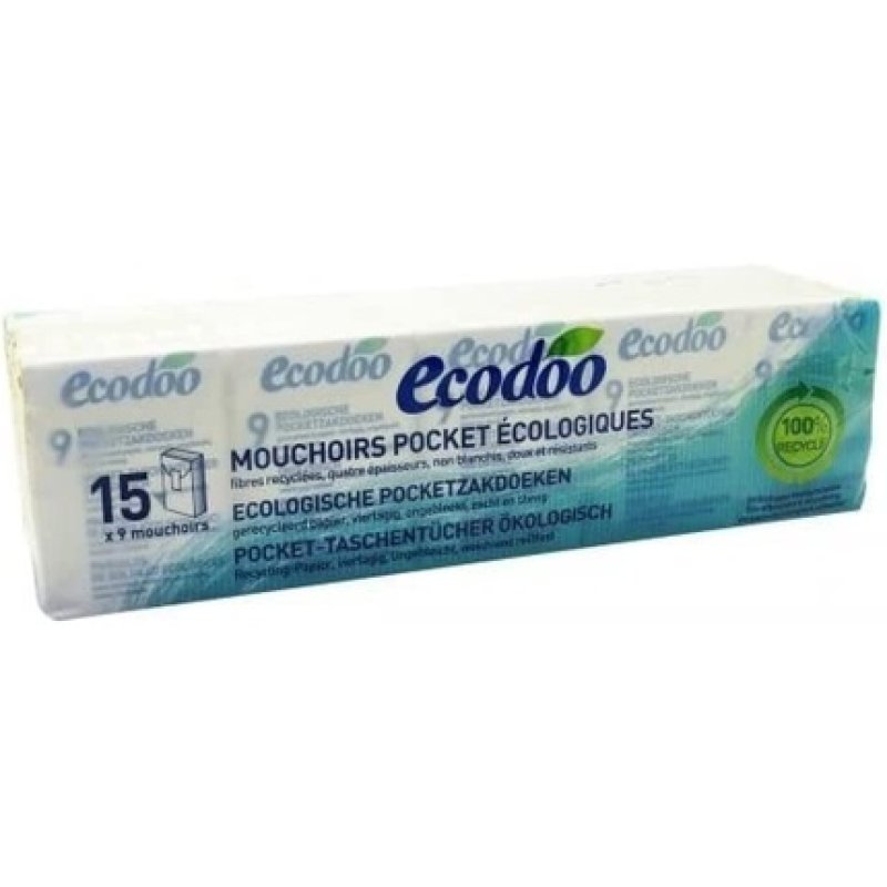 Ecodoo Paper Tissues 15x9cm