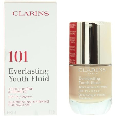 Clarins Everlasting Youth Fluid 101 Linen Foundation 30ml