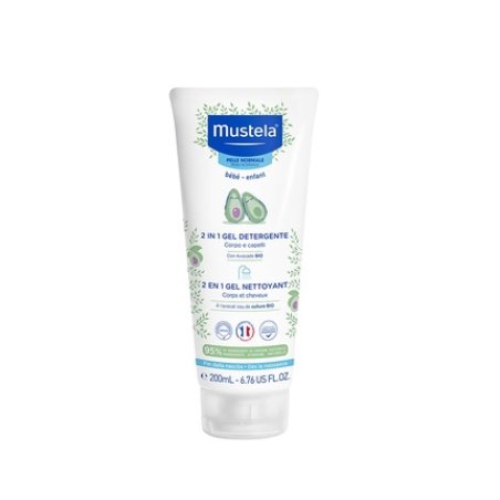 Mustela 2-in-1 Cleansing Gel for Body and Hair for Babies and Children