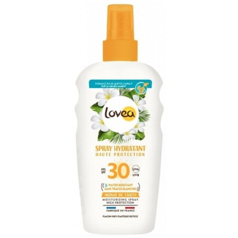 Lovea Monoi De Tahiti High Protection Hydrating Spray SPF 30 150ml