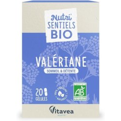Vitavea Nutri'sentiels Bio Organic Valerian 20 Capsules