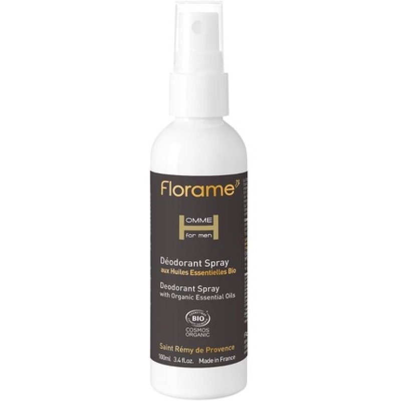 Florame Men's Organic Deodorant Spray 100ml