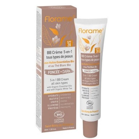 Florame Bb Cream 5 In 1 Dark Tinted Spf 20 40ml