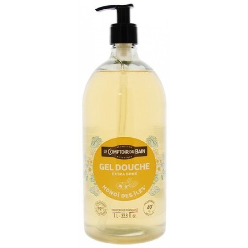Le Comptoir Du Bain Monoi Des Iles Shower Gel 1L - Extra Mild