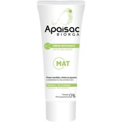 Apaisac Biorga Mattifying Mate Cream 40ml