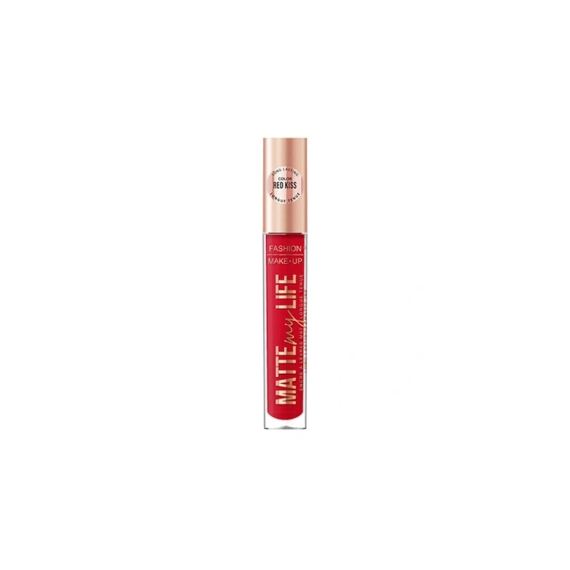 Raphael Cosmetic Matte Lip Gloss My Life No. 05 Red Kiss