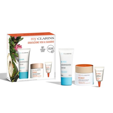 Clarins Hydrating Face And Eye Set Gift Set