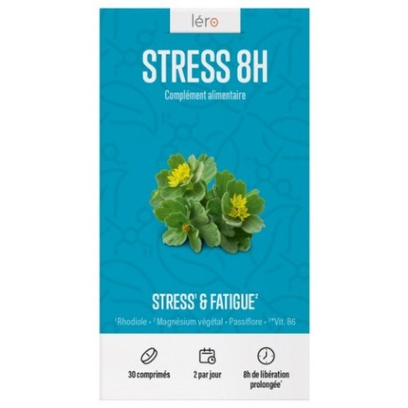 Lero Stress & Fatigue 8-Hour Food Supplement 30 Tablets
