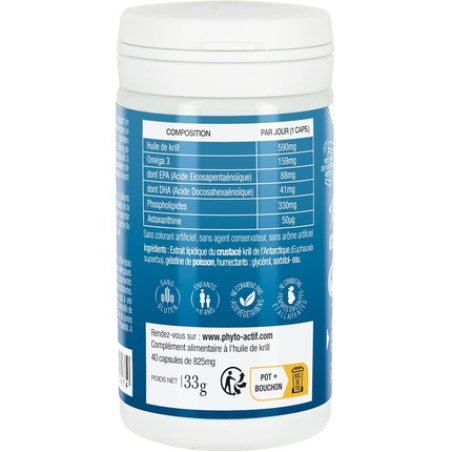 Phyto-Active Omega 3 Krill for Normal Brain Functioning