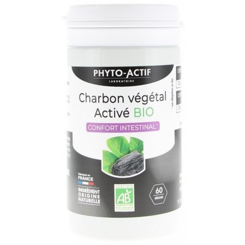Activated Organic Vegetable Charcoal for Intestinal Comfort