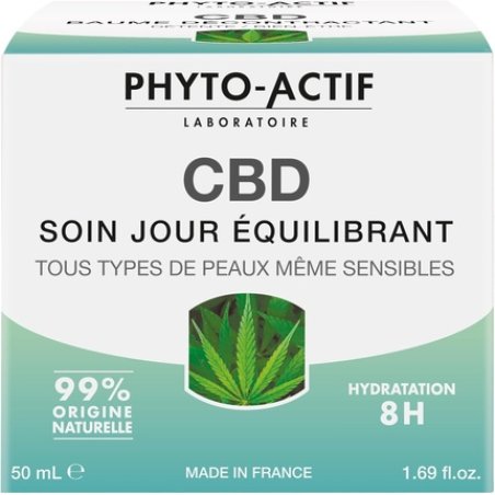 Phyto-Actif CBD Balancing Day Care 8h Hydration Protects and Rebalances