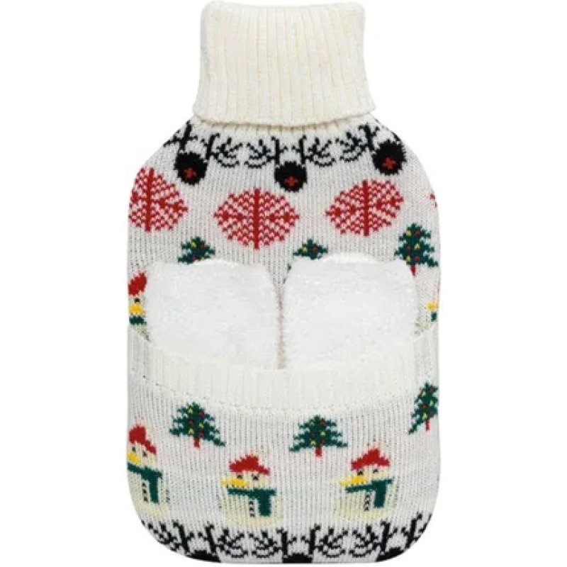 Plic Care Hot Water Bottle with Fur Cover 2L