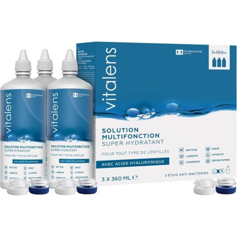 Vitalens Multifunction Solution for All Types of Contact Lenses