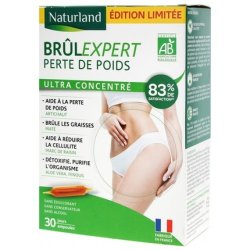 Naturland Brulexpert Weight Loss Organic 30 Ampoules 10ml
