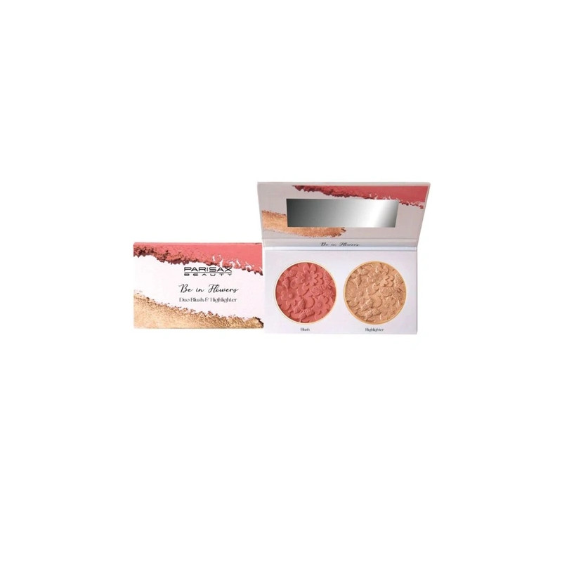 Parisax Duo Blush And Highlighter Palette