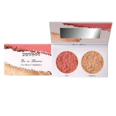 Parisax Duo Blush And Highlighter Palette