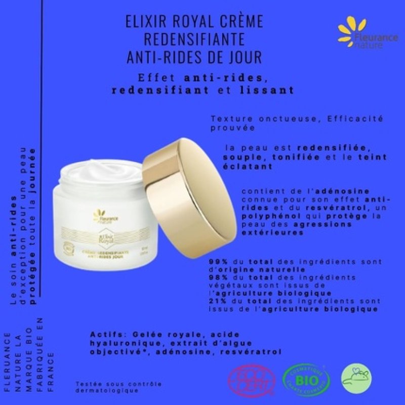 Elixir Royal Redensifying Anti-Wrinkle Day Cream 50ml