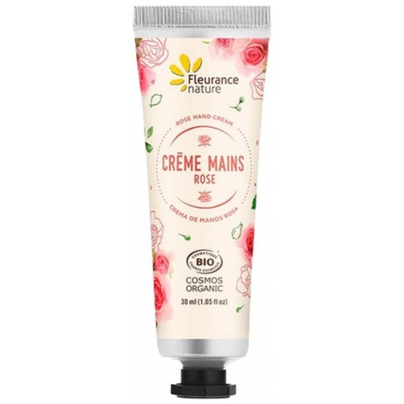 Fleurance Nature Organic Hand Cream 30ml - Perfumed Hand Cream