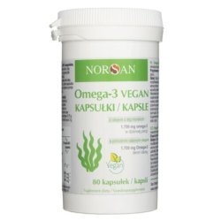 Norsan Omega-3 Vegan 80 Capsules