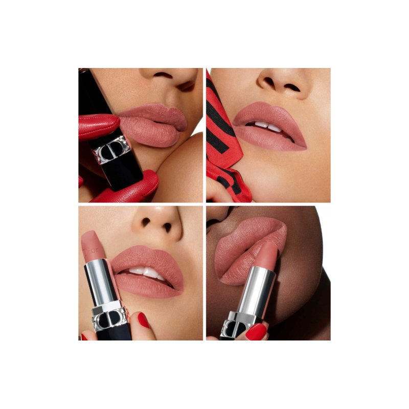 Rouge Dior Refillable Matte Lipstick Tono 100 3.5g