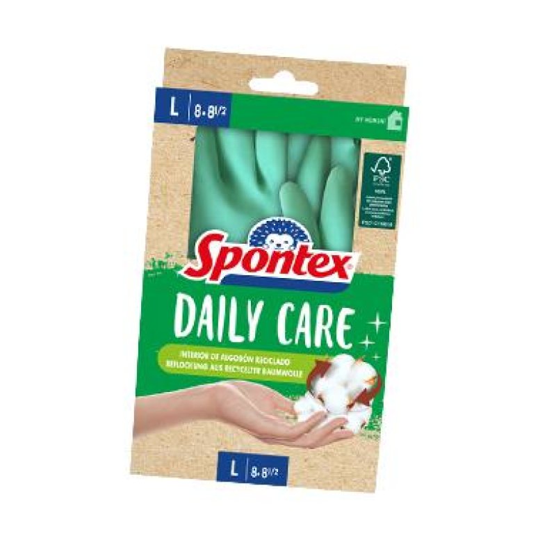 Spontex Daily Care Latex Green Female L