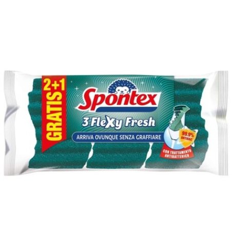 Spontex Spugna Flexy Fresh - 3pz