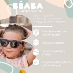 Beaba Sunglasses for Children 4-6 Years 100% UV Protection - Cat 3
