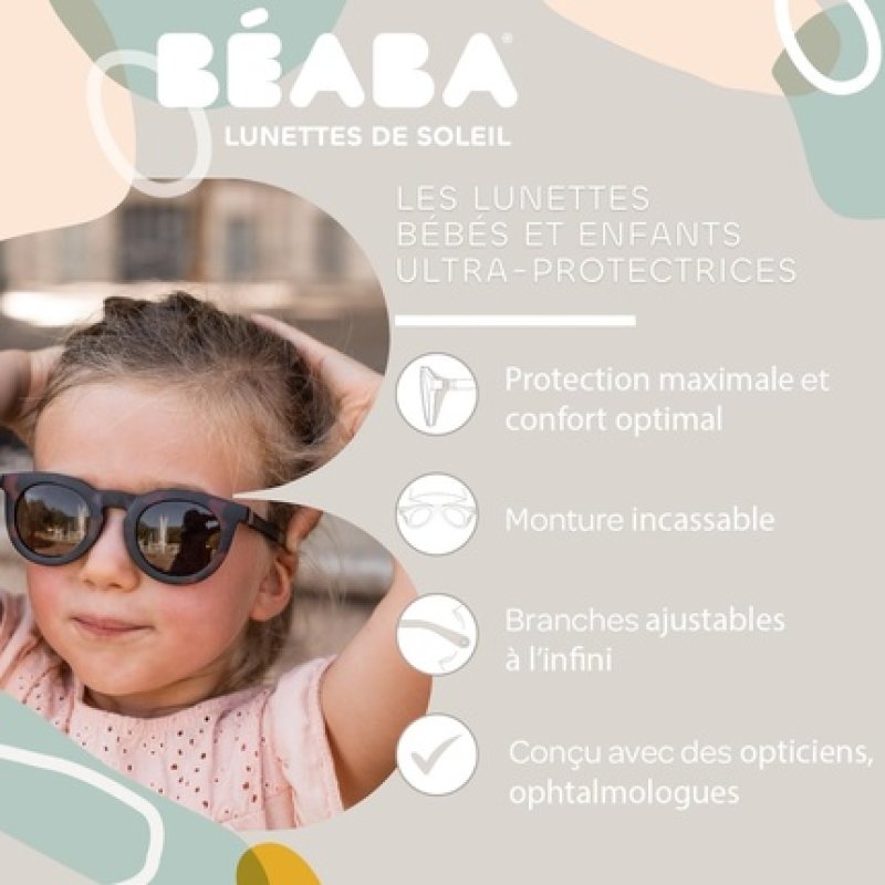 Beaba Sunglasses for Children 4-6 Years 100% UV Protection - Cat 3