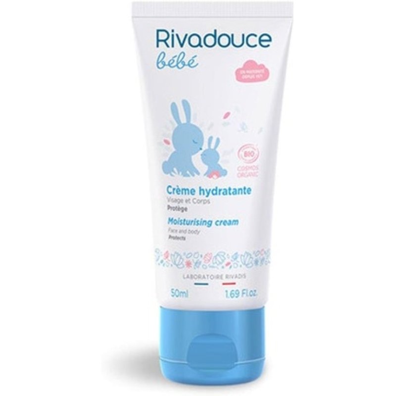 Rivadouce Baby Organic Moisturising Cream 50ml
