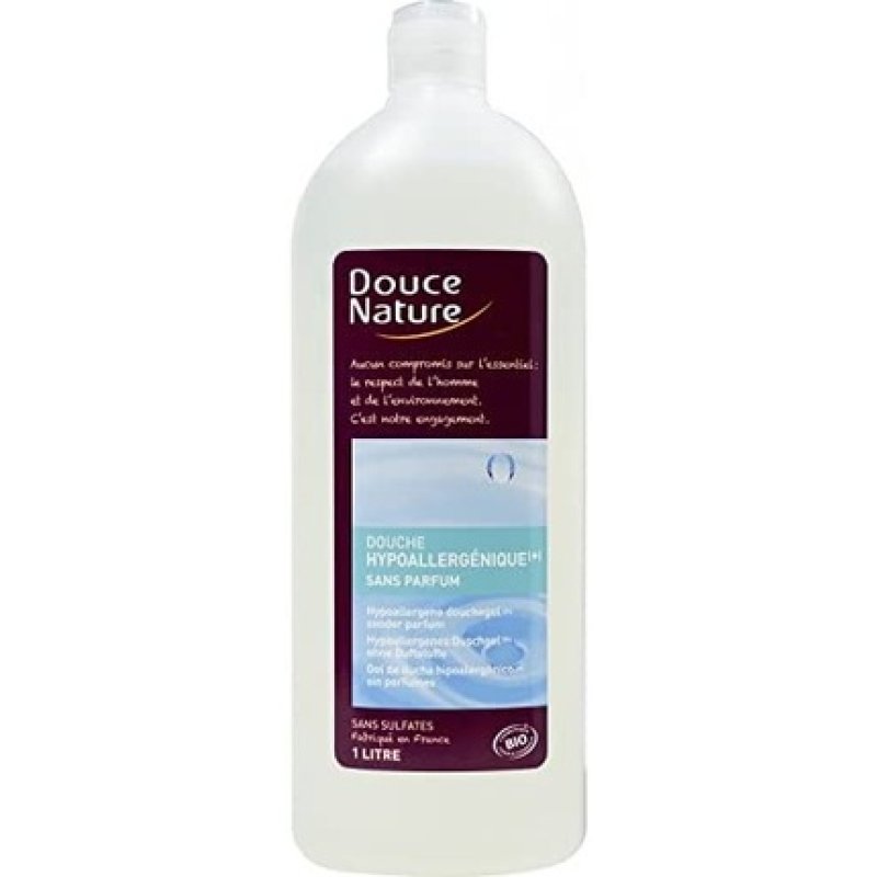 Douce Nature Sensitive Hypoallergenic Shower Gel 1L Organic