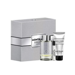 Montblanc Explorer Platinum Kit - EDP 100ml EDP 7.5ml Shower Gel 100ml