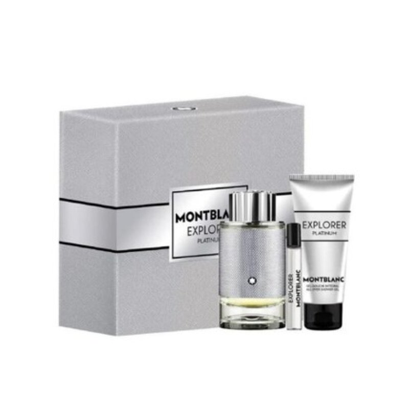 Montblanc Explorer Platinum Kit - EDP 100ml EDP 7.5ml Shower Gel 100ml