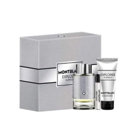 Montblanc Explorer Platinum Kit - EDP 100ml EDP 7.5ml Shower Gel 100ml
