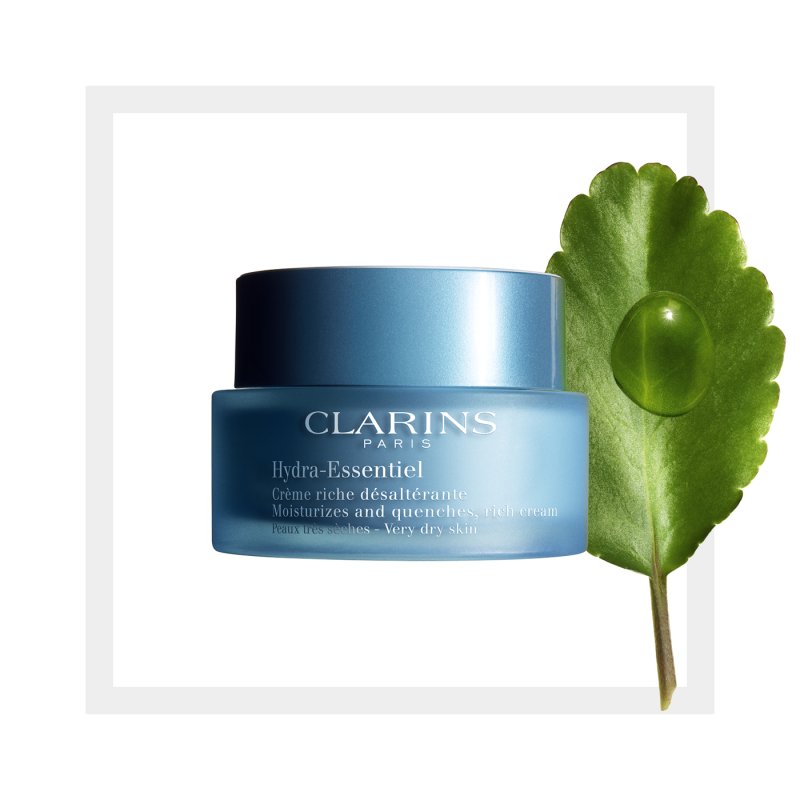 Clarins Hydra Essentiel Rich Cream Crèmes de jour et de nuit Decollete, Visage, Cou 50 ml