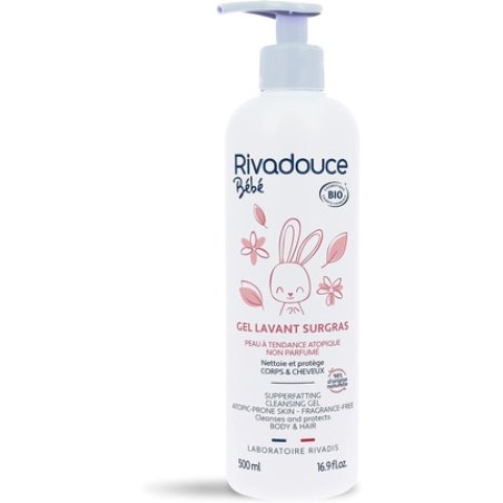 Rivadouce Baby Superfatting Cleansing Gel Organic 500ml