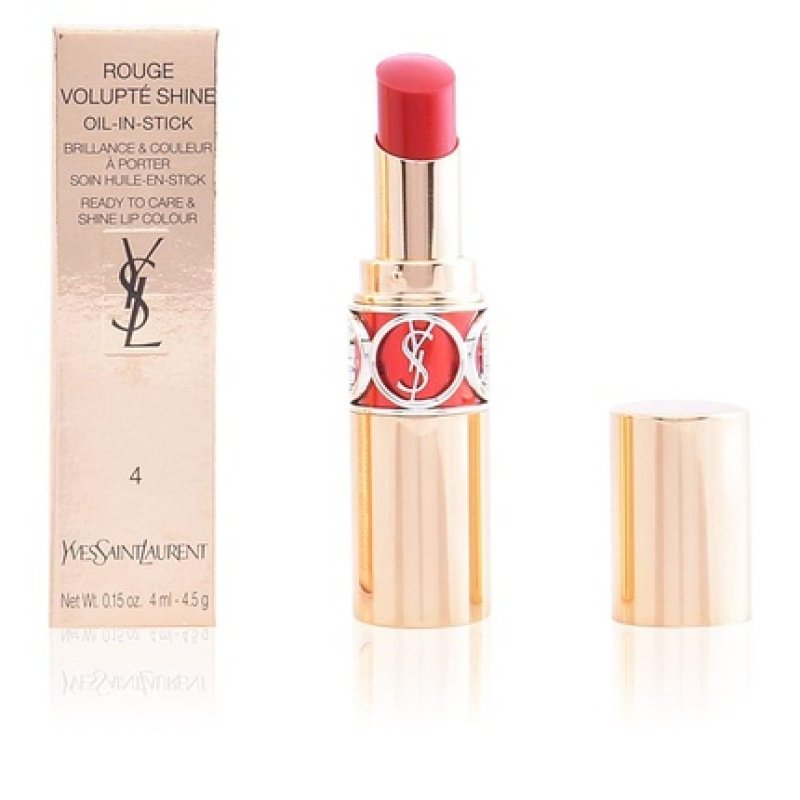 Yves Saint Laurent Rouge Volupte Shine Oil In Stick No. 6 Pink In Devotion 0.15 Ounce