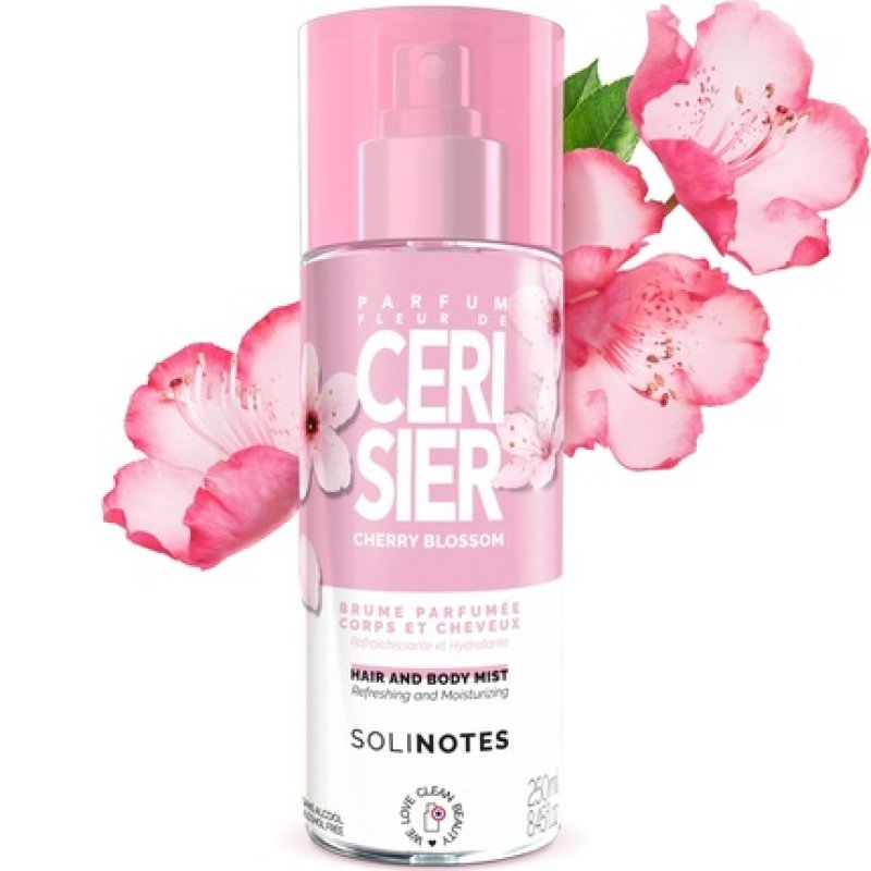 Cherry Blossom Fragrance Mist - Refreshing and Moisturizing