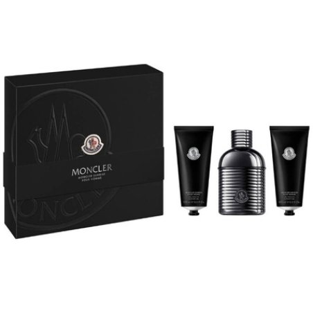 Moncler Sunrise Pour Homme - Eau De Parfum 100 Ml And Shower Gel 2 X 100 Ml