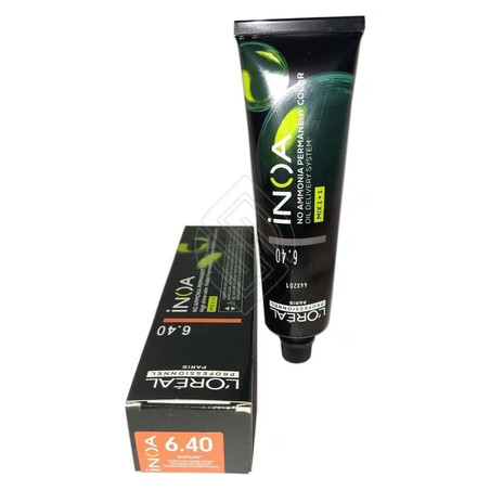 L'Oreal Inoa 6.40 No Ammonia Permanent Hair Color