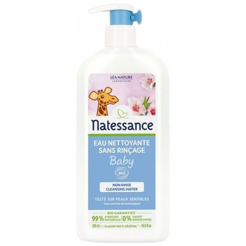 Natessance No Rinse Water 500ml for Sensitive Skin
