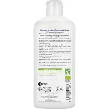 Natessance 100% Pure Organic Coconut Oil